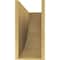 Ekena Millwork 9"W x 27"D x 18"H Classic Durham Rough Cedar Woodgrain TimberThane Corbel, Primed Tan CORUR09X27X18DURRCPR - alternate 4